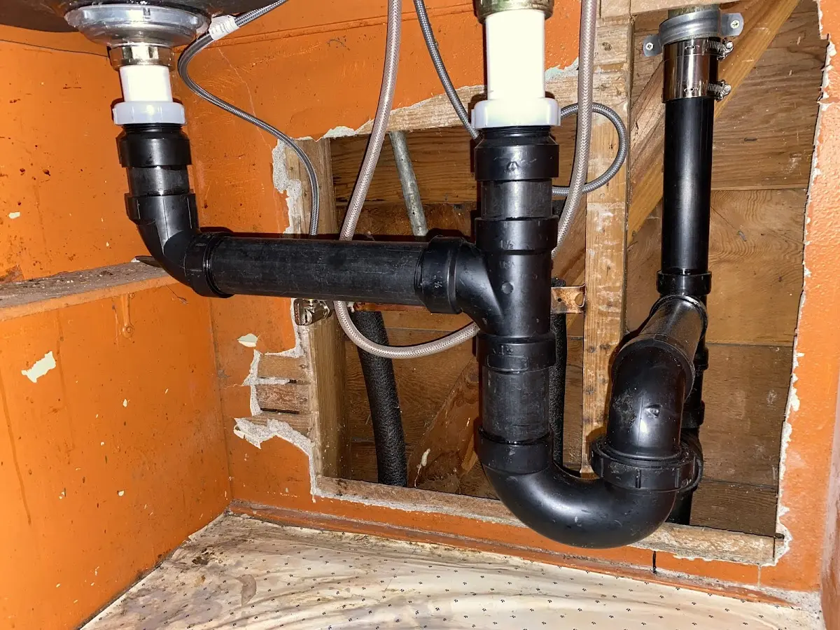 Professional Repiping Services equipment and tools on the job in Plymouth
